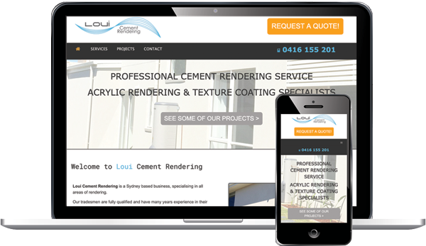 Loui Cement Rendering